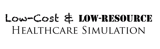 low cost healthcare simulation