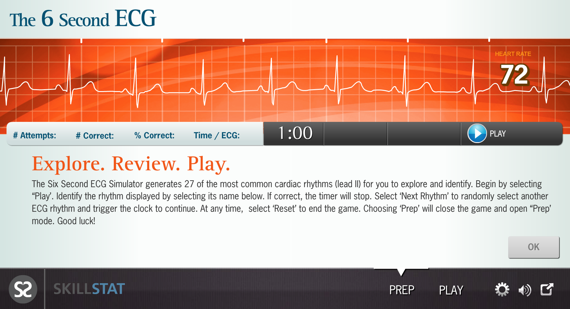 Free ECG Simulator Game | HealthySimulation.com