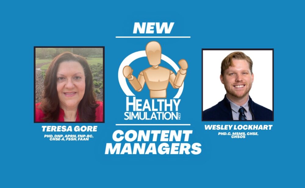 New Healthcare Simulation Content Managers