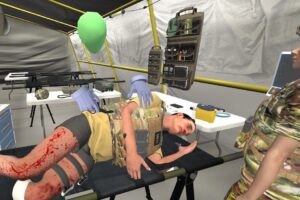 SimX VALOR VR Military Medical Training