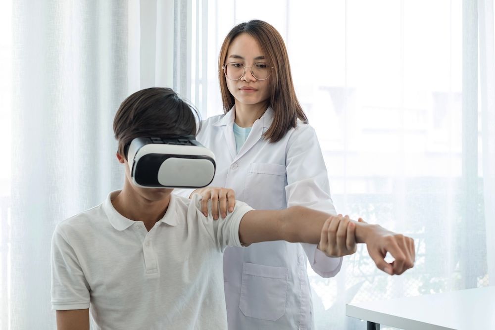 Virtual Reality for PT Training Training