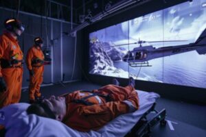Mixed Reality Aeromedical Military Training